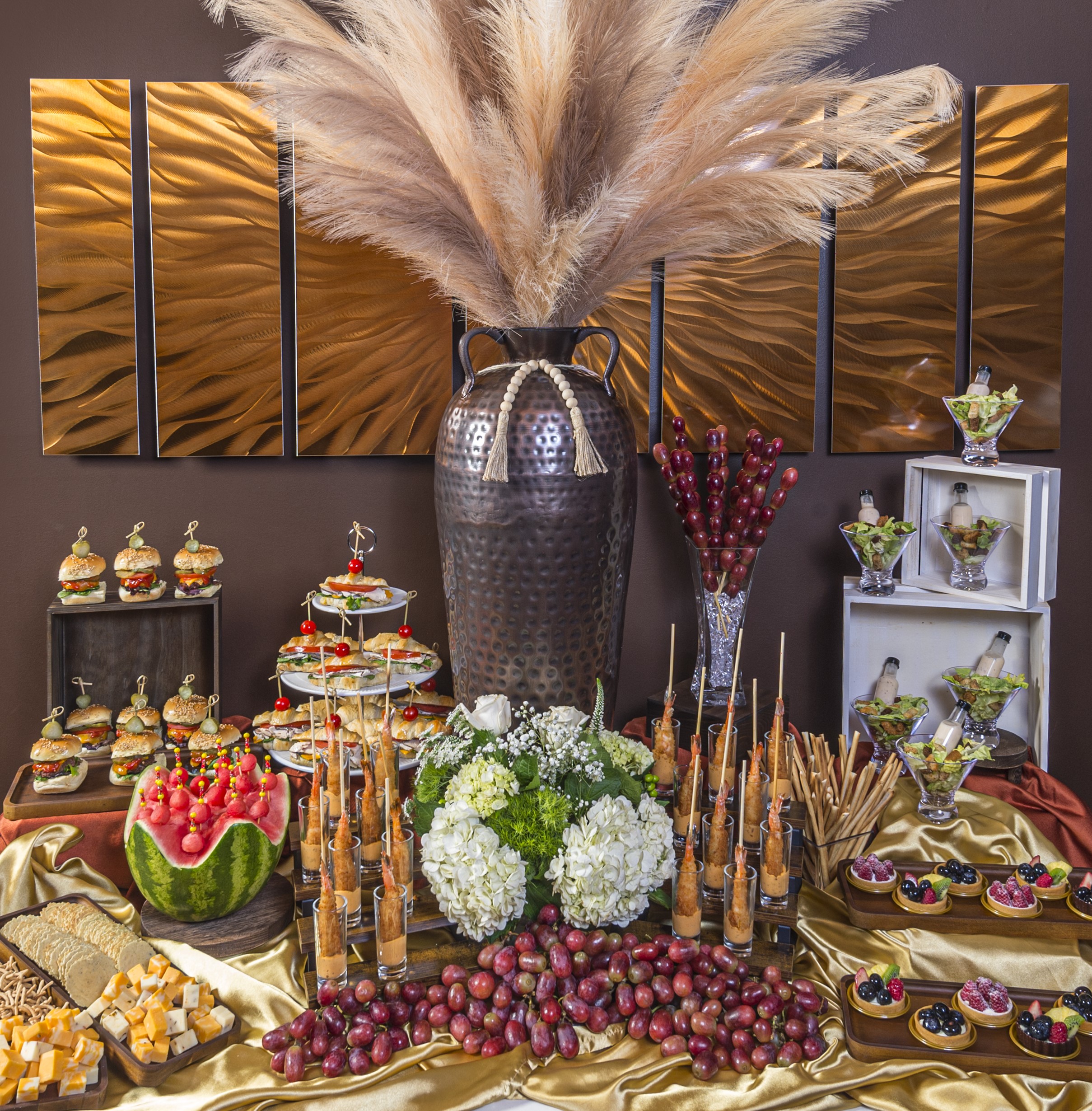 Crudites and Appetizer Food Station by The Catering Station